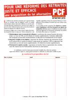 Signez en ligne la pétition « Pour une réforme des retraites juste et efficace »