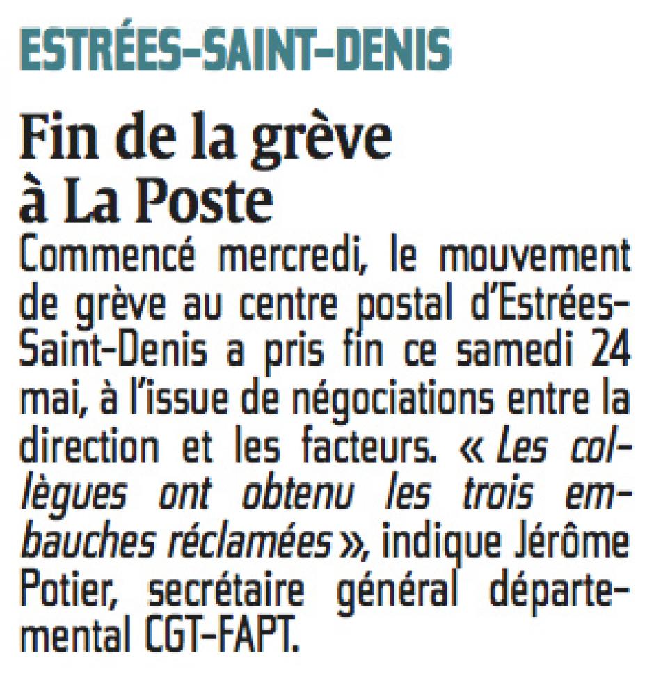 20140525-CP-Estrées-Saint-Denis-Fin de la grève à la Poste