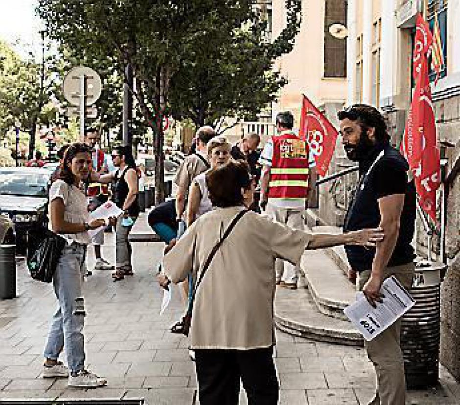 Perpignan. Postiers en grève pour la titularisation des intérimaires (L’Indep)