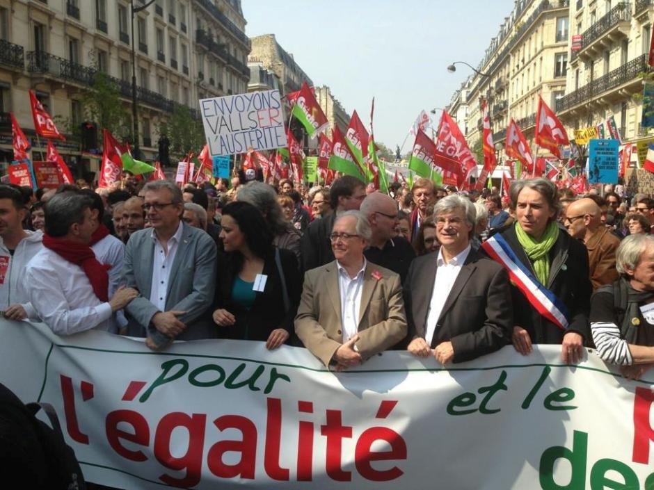 La marche nationale contre l’austérité du 12 avril